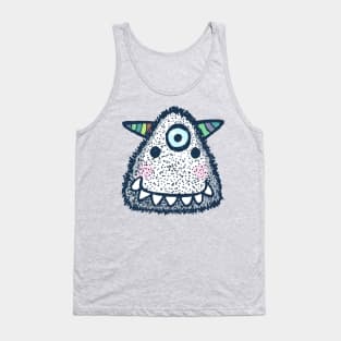 Fluffy monster Tank Top